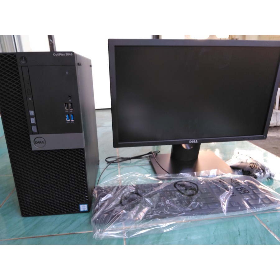 เครื่องคอมพิวเตอร์ COMPUTER DELL OPTIPLEX 3060 MT I5-8500 Win10 แท้ ครบชุด สเปคแรง (มีประกัน DELL)