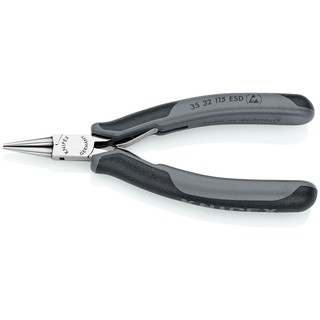 KNIPEX Electronics Pliers ESD - 115 mm คีมสำหรับงานอิเล็กทรอนิกส์ ESD 115 มม. รุ่น 3532115ESD