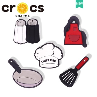 Crocs jibbitz charms ตัวติดรองเท้าแฟชั่น ลายดอกไม้ DIY สําหรับตกแต่ง