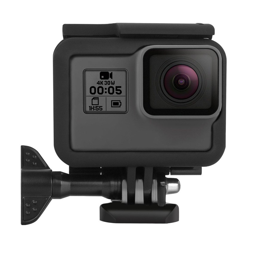 Frame for GoPro Hero 7/6/5 Housing Border Protective Shell Case for GoPro Hero 7/6/5 with Movable Socket and Screw