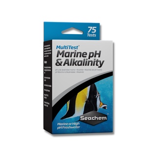 Seachem MultiTest™ Marine pH &amp; Alkalinity - น้ำยาวัดค่า Marine pH &amp; Alkalinity ในชุดเดียว