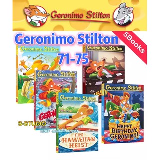 Geronimo Stilton 71-75(5books) G Stilton Humor Adventure Explore Brave Comic full color Fiction Kids English