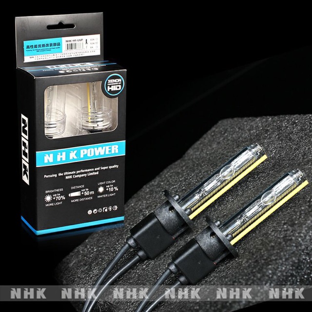 NHK Super Bright H1 H11 HID Xenon Bulb หลอดไฟ ซีนอล คุณภาพสูง 4300K 5500K 6000K vahidyu ThaiPick