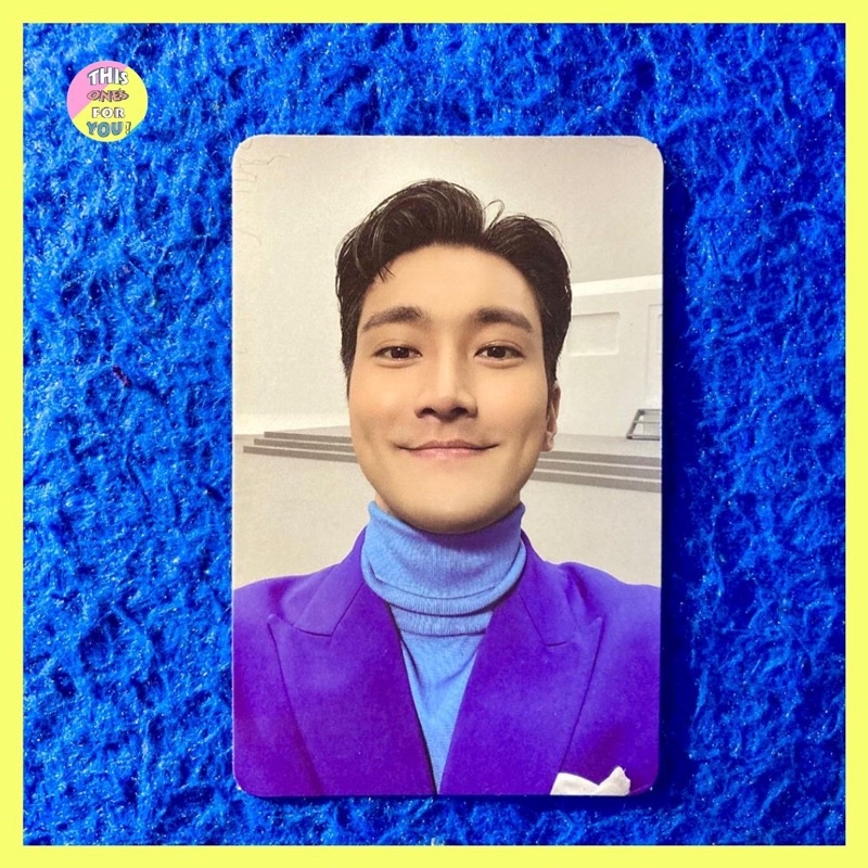 [READY] Siwon Super Junior Official Photocard PC 2021 Winter SMTOWN SMCU Express Album - SMTOWN เวอร