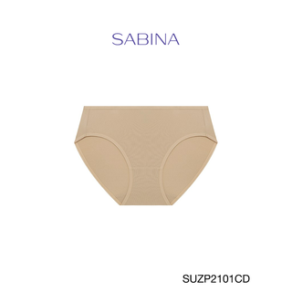 Sabina กางเกงชั้นใน (ทรง Bikini) รุ่น Panty Zone รหัส SUZP2101CD สีเนื้อเข้ม