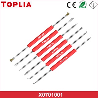 Toplia X0701001 ชุดเครื่องมือบัดกรีแผงวงจร PCB 6 ชิ้น