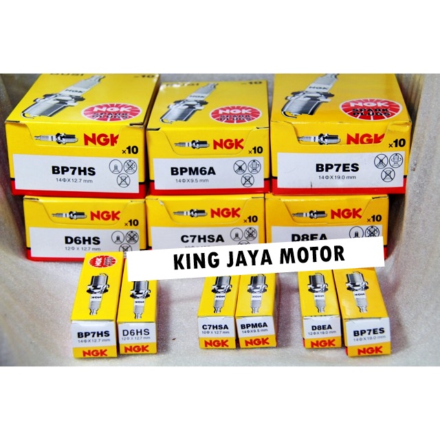 NGK BP7HS D6HS C7HSA BP7ES D8EA BPM6A ปลั๊ก จุดประกายดั้งเดิม