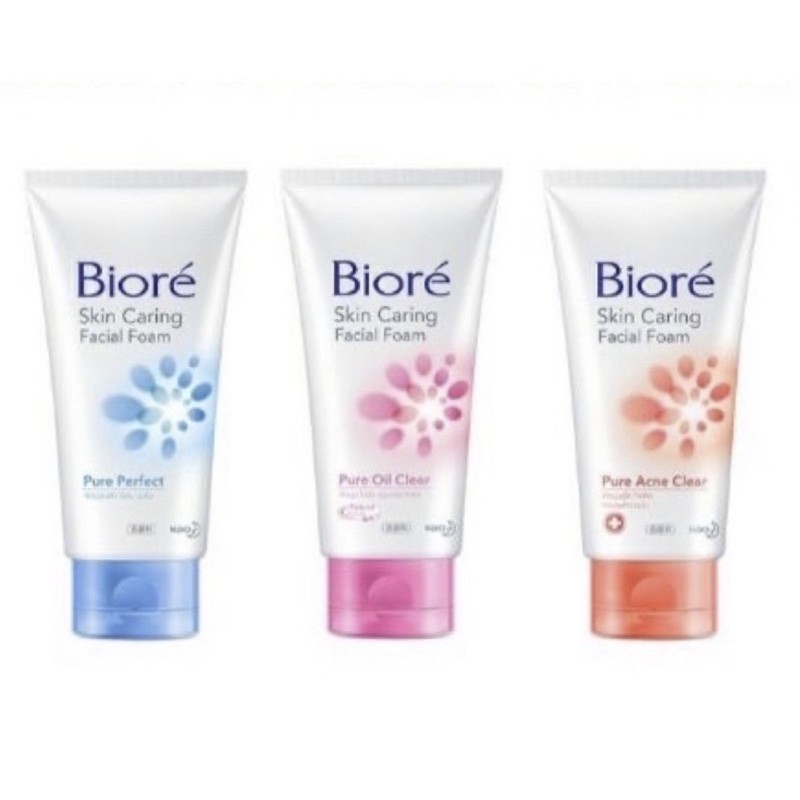 Biore Skin Caring Facial Foam 100 ml.