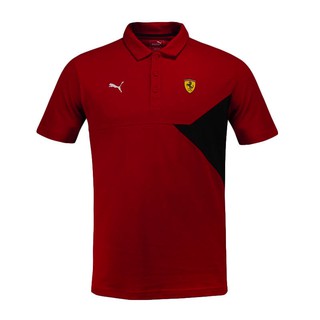 เสื้อโปโลพูม่า PUMA Ferrari SF Polo Rosso Corsa Red 57670801