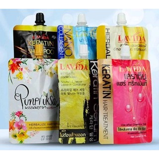 LAVIDA ลาวีด้า เคราติน แฮร์ ทรีทเม้นท์ 60 ml.