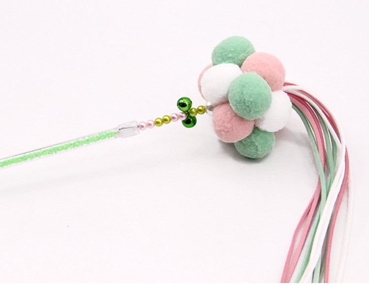 Doge&Orange พร้อมส่ง ไม้ตกแมว ของเล่นแมว ไม้แกล้งน้องแมว ของใช้สัตว์เลี้ยง ของใช้สำหรับแมว ขนนก แมว กระดิ่ง MIP017 - รูปที่ 6