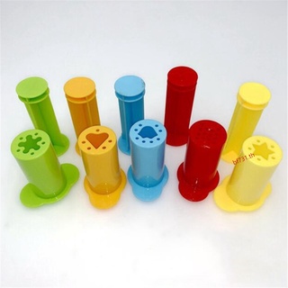 3D Plastic Color Play Dough Model Tools Toy Playdough Set Clay Moulds Deluxe Set Learning Education Toy