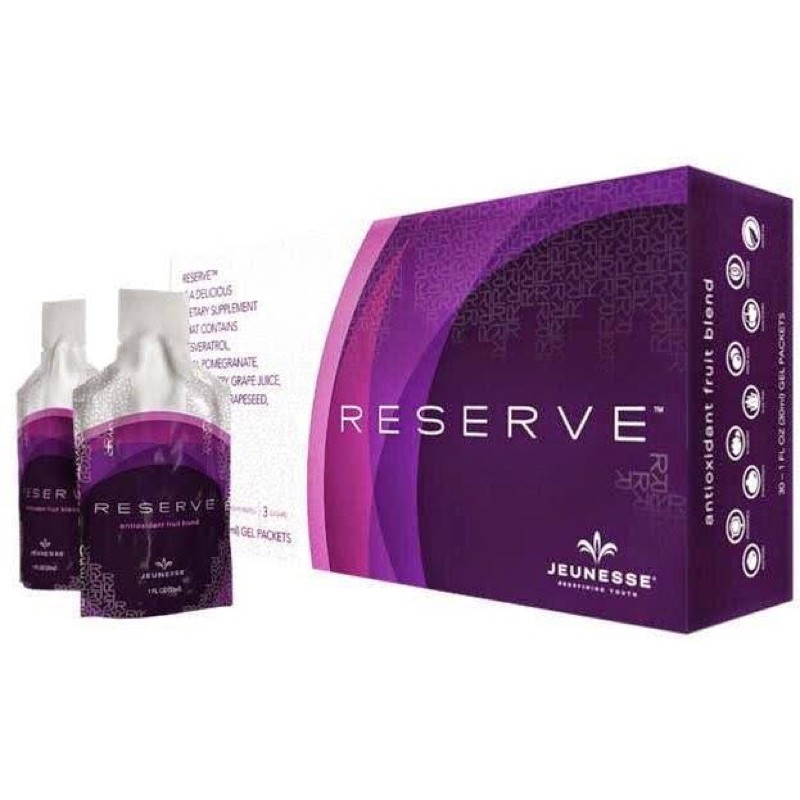 ของแท้ ส่งฟรี !!! รีเซิฟ เบิกศูนย์ Jeunesse Reserve เจอเนสส์ รีเซิร์ฟ ขนาด 30 ซอง exp 2022