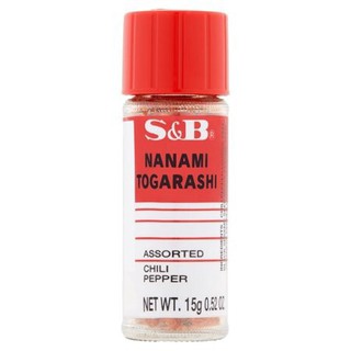 S&amp;B อิชิมิ โทการาชิ (พริกแดงป่นญี่ปุ่น) ICHIMI TOGARASHI (CHILI POWDER) 15g.