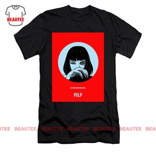 เสื้อยืด พิมพ์ลายโปสเตอร์ Pulp Fiction 3