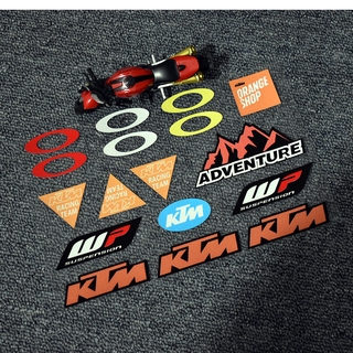 X พร้อมส่ง x สติกเกอร์สะท้อนแสง สําหรับติดหมวกกันน็อค KTM 390 690 1290