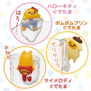 JAPAN Gudetama PUTITTO sanrio ตุ๊กตาเกาะแก้ว  12 ตัว (Sanrio) น่ารักครบเซ็ต / สินค้าพร้อมส่ง