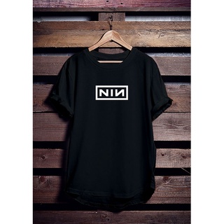 เสื้อยืดผ้าฝ้าย เสื้อยืด พิมพ์ลาย Nin NINE INCH NAIL ROCK Distro สําหรับผู้ชาย และผู้หญิง