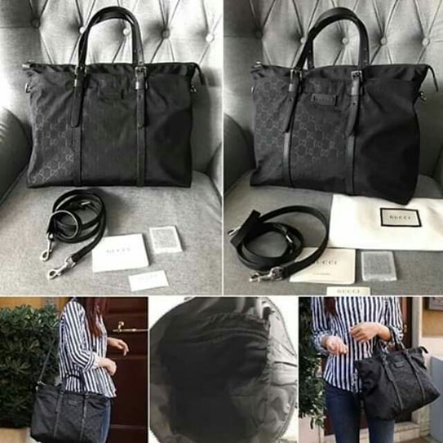 guccissima duffle bag