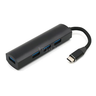 4-Port USB Hub 5 Gbps ความเร็วสูงสำหรับแล็ปท็อปคอมพิวเตอร์แท็บเล็ต