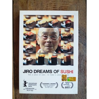 [ดีวีดีมือสอง] ภาพยนตร์สารคดีที่ได้รับรางวัลมากมาย Jiro Dreams of Sushi จิโระเทพเจ้าซูชิ คนที่อยากเปิดร้านอาหารต้องดู