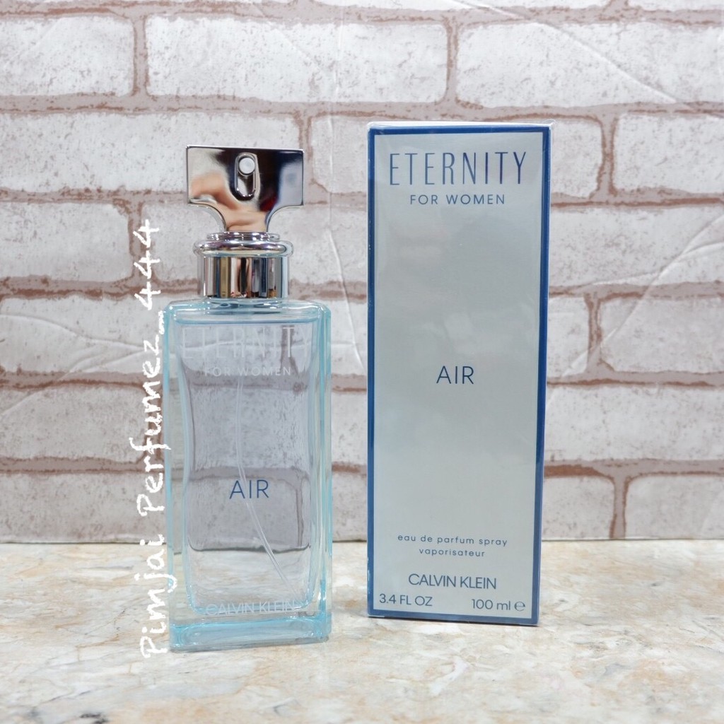 Ck Eternity For Women AIR EDP 100ml  กล่องซีล   หอมสดชื่นมากก(เช็คสต้อคก่อนทำรายการนะคะ)