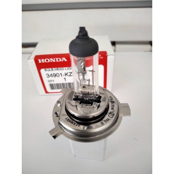 หลอดไฟหน้า 12V 35/35W แป้นใหญ่ แท้เบิกศูนย์ 100% สำหรับรถรุ่น SCOOPY-i รุ่นไฟเลี้ยวติดบังลม , MSX [3