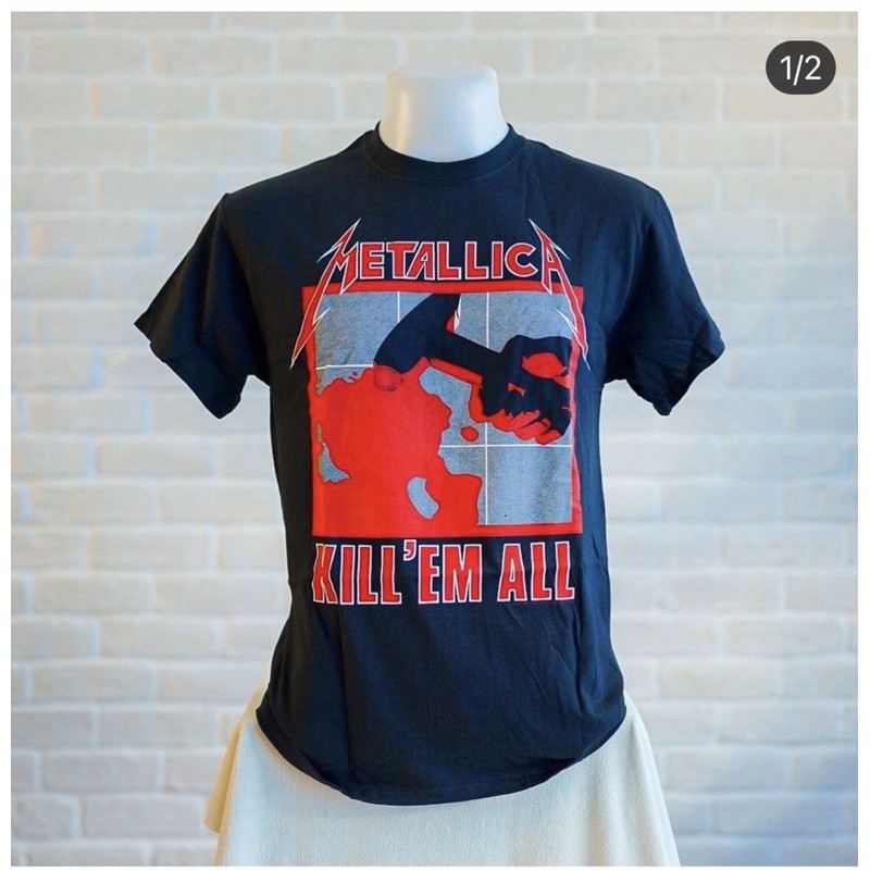 ใหม่ เสื้อวง Metallica ลิขสิทธิ์แท้ 100% เก้าอี้ไฟฟ้า