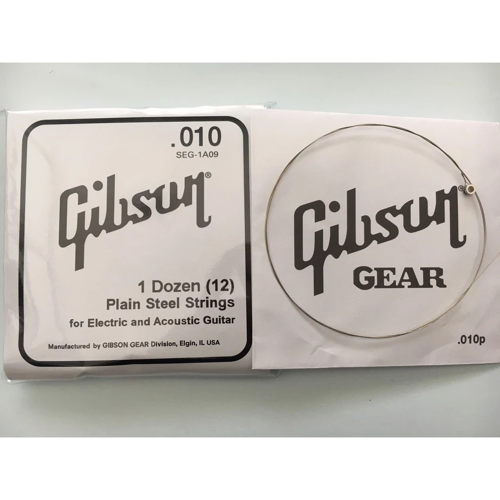 สายแยกกีต้าร์โปร่ง gibson เบอร์ 010 สาย 1