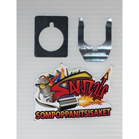 กิ๊บเสียบล็อก+แหวนรอง กุญแจเบาะ ฮอนด้า(ดรีม/เวฟ/บีท/เวฟ125) เทียม(1ชุด2ชิ้น)