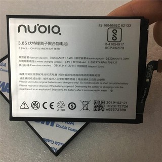 แบตเตอรี่ Li3929T44P6h796137 สำหรับ ZTE Nubia Z11 Minis NX549J 100% ใหม่ 3.85V 3000mAh