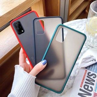 Case Realme7 5G เคสกันกระแทก ปุ่มสีผิวด้าน ขอบนิ่มหลังแข็ง เคสโทรศัพท์ เรียวมี Realme7 พร้อมส่ง [ ส่งจากไทย ]