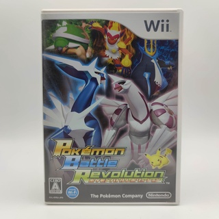 Pokemon Battle Revolution แผ่นแท้ Wii JP แผ่นสภาพดี มีกล่องใสกันรอย สำหรับเก็บสะสม ให้ด้วย