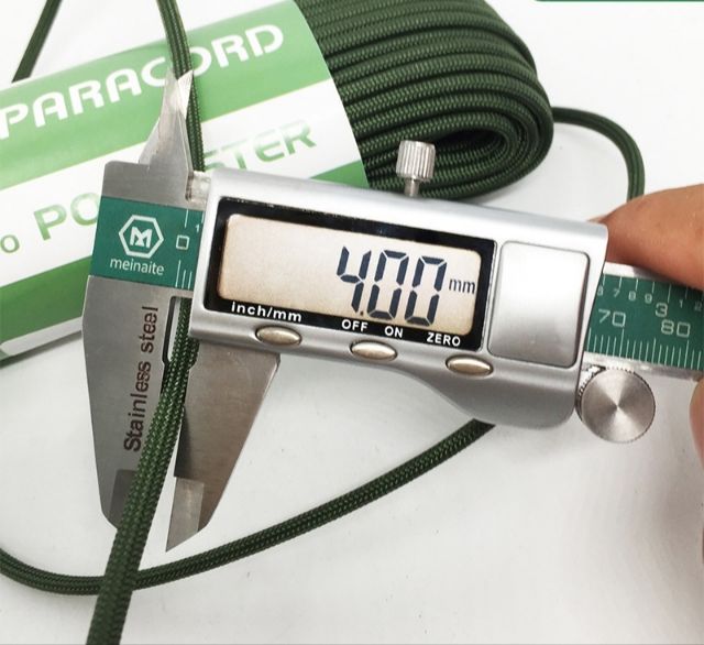 เชือกพาราคอร์ด Paracord 550 คุณภาพดี ขนาด4มิล ยาว31เมตรหรือ100ฟุต - รูปที่ 2