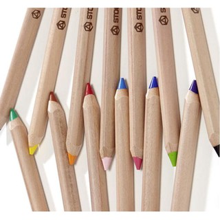 ดินสอสีไม้ แบบสามเหลี่ยม แท่งขายปลีก Stockmar coloured pencils triangular- Single Colour - ชุดที่1