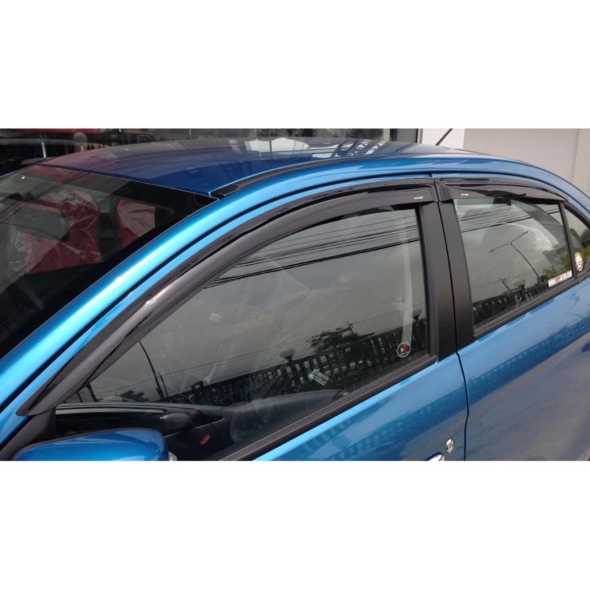 กันสาดข้างประตู Mitsubishi Attrage 2013 Weather Guard #4711