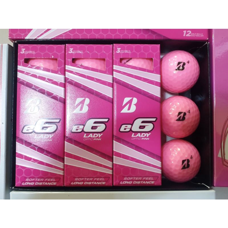 ลูกกอล์ฟ Bridgestone e6 สำหรับสุภาพสตรี
