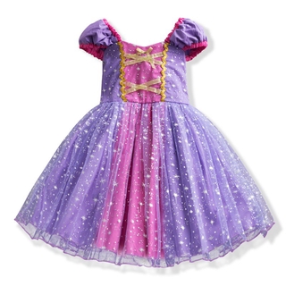 NNJXD Princess dresses for children Girls Cosplay Costume