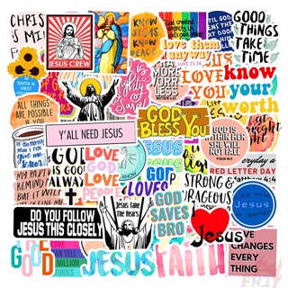 ❉ Jesus สติ๊กเกอร์ Sheets ❉ 100Pcs/12Page Waterproof DIY Fashion Decals Doodle สติ๊กเกอร์ Book