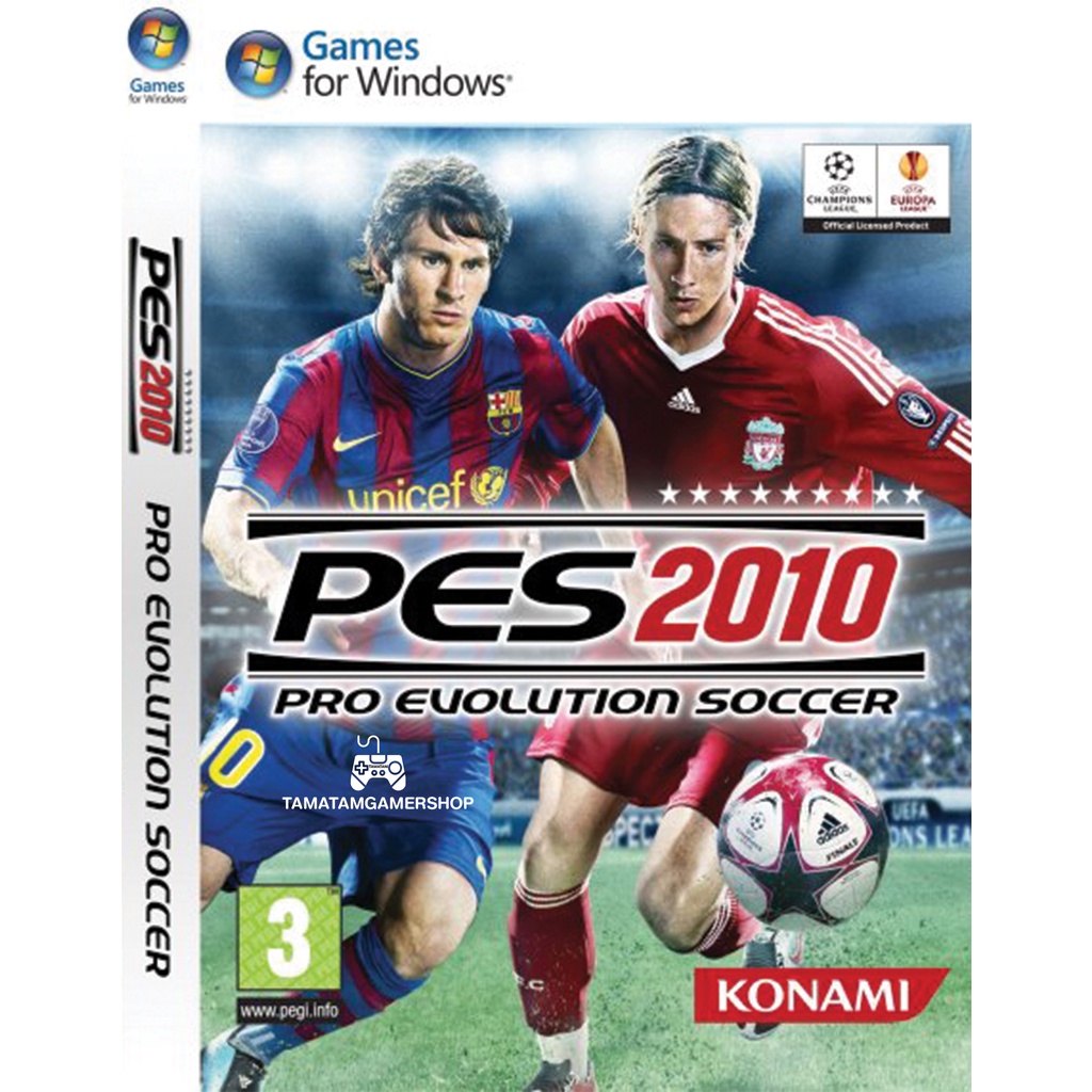 [PC GAME] แผ่นเกมส์ Pro Evolution Soccer 2010 PC แผ่นเกมส์pc PES2010 PC แผ่นเกมคอมสำหรับคอมพิวเตอร์/โน๊ตบุ้ค