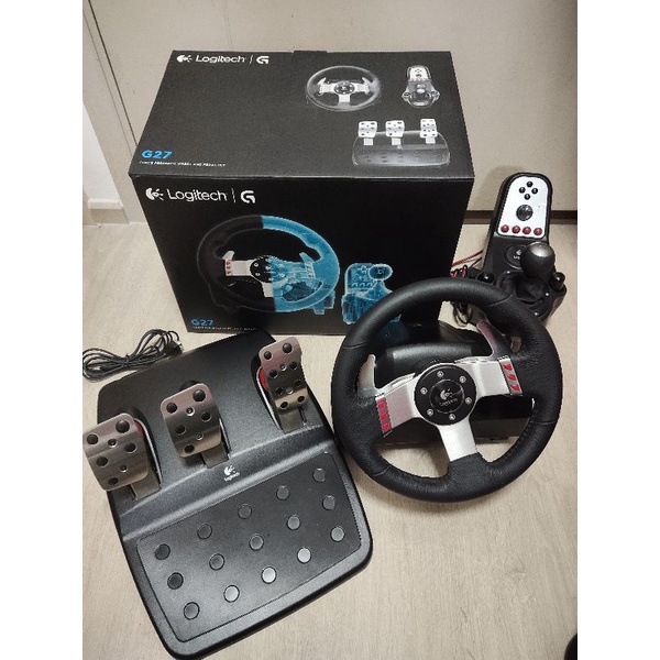 Logitech G27 FORCE FEEDBACK WHEEL AND PEDAL SET Shopee Thailand