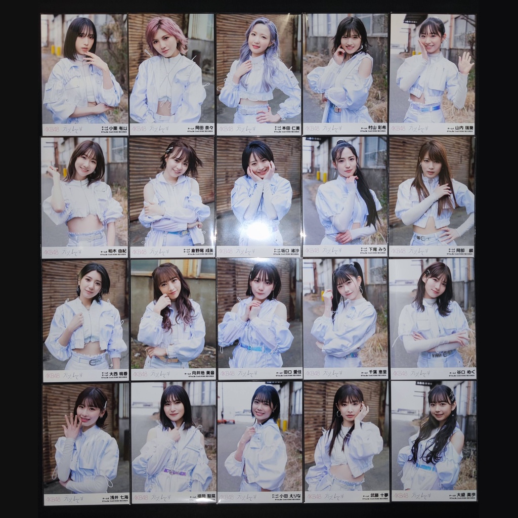 [คอมพ์ 20 ใบ] AKB48 59th Single - Moto Kare Desu | 元カレです | Full Comp Theater Type Raw Photo