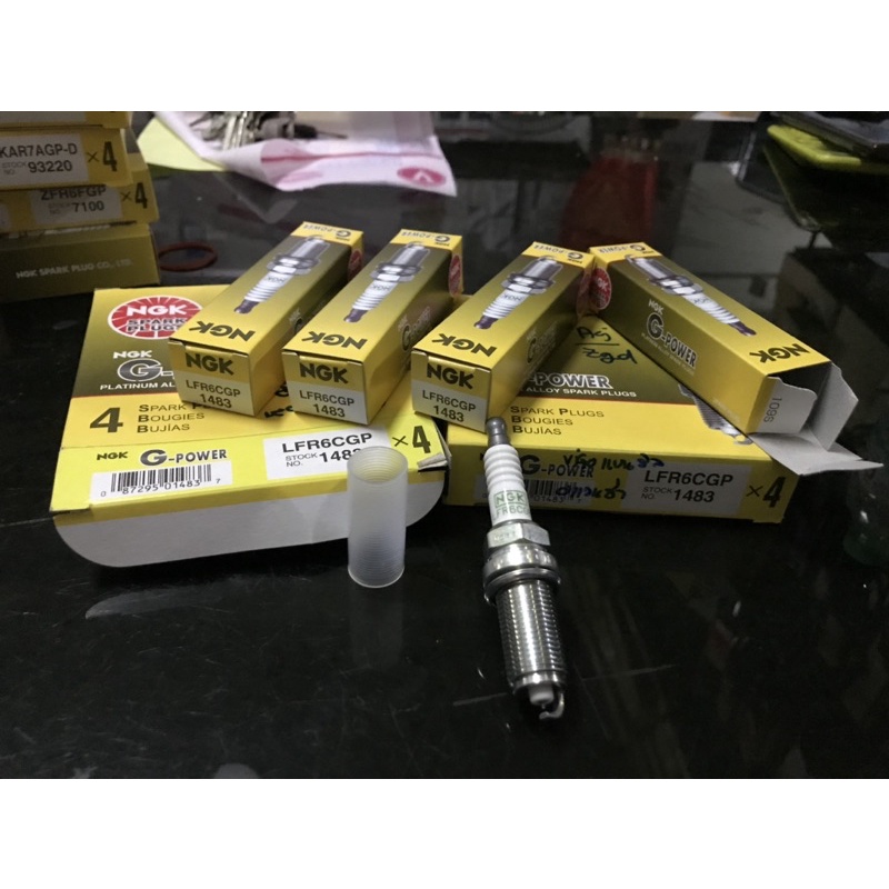 แท้ 100% หัวเทียน NGK G-POWER LFR6CGP 1483