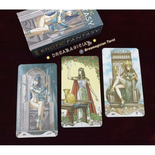 Erotic Fantasy Tarot/ไพ่ยิปซีแท้/ไพ่ยิปซีลดราคา/ไพ่ทาโร่ต์/ไพ่ออราเคิล/Tarot/Oracle