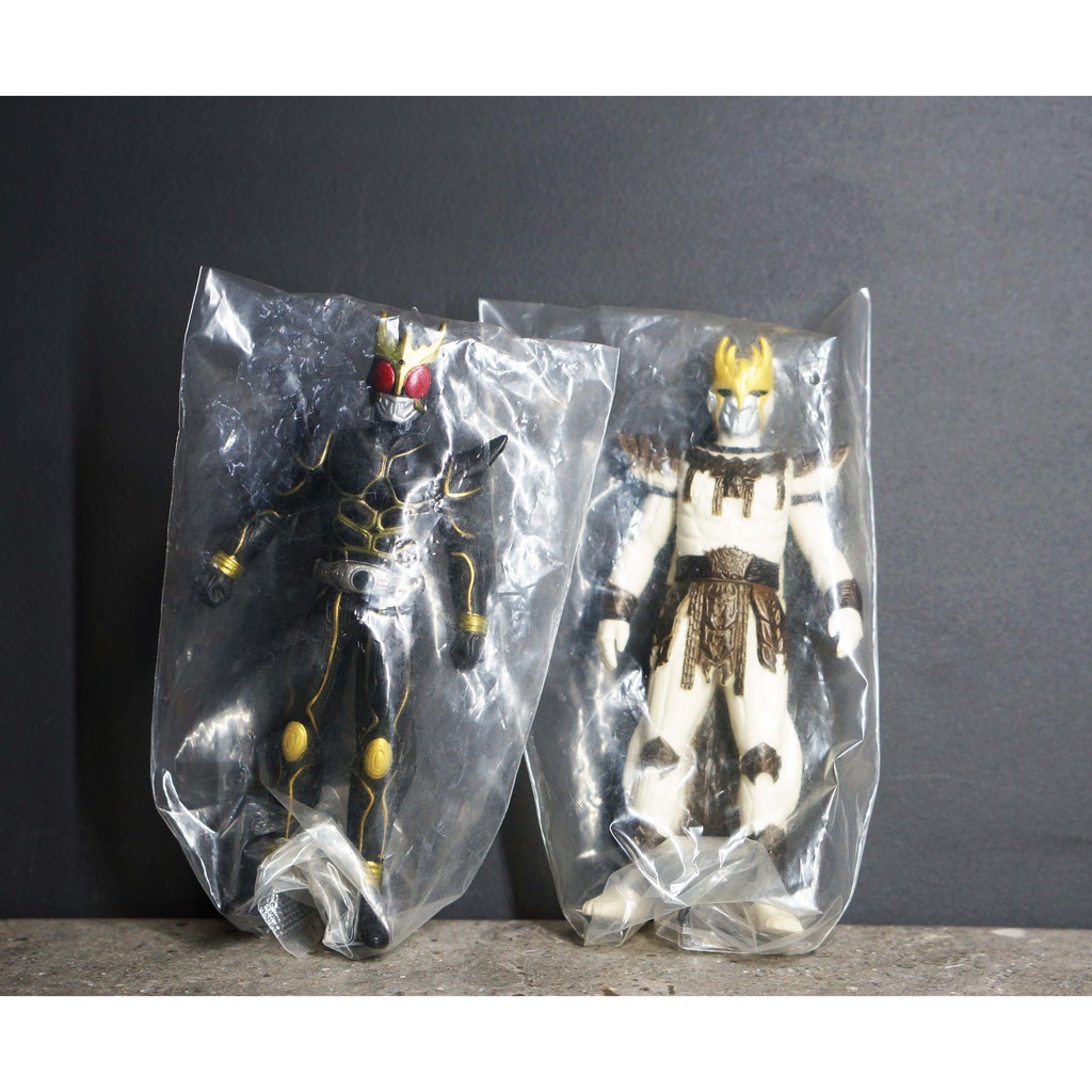 Bandai Mini Soft Vinyl Hero Kamen Rider Kuuga N-Daguva-Zeba Rider Hero Series Sofubi โมเดล ซอฟ มดแดง