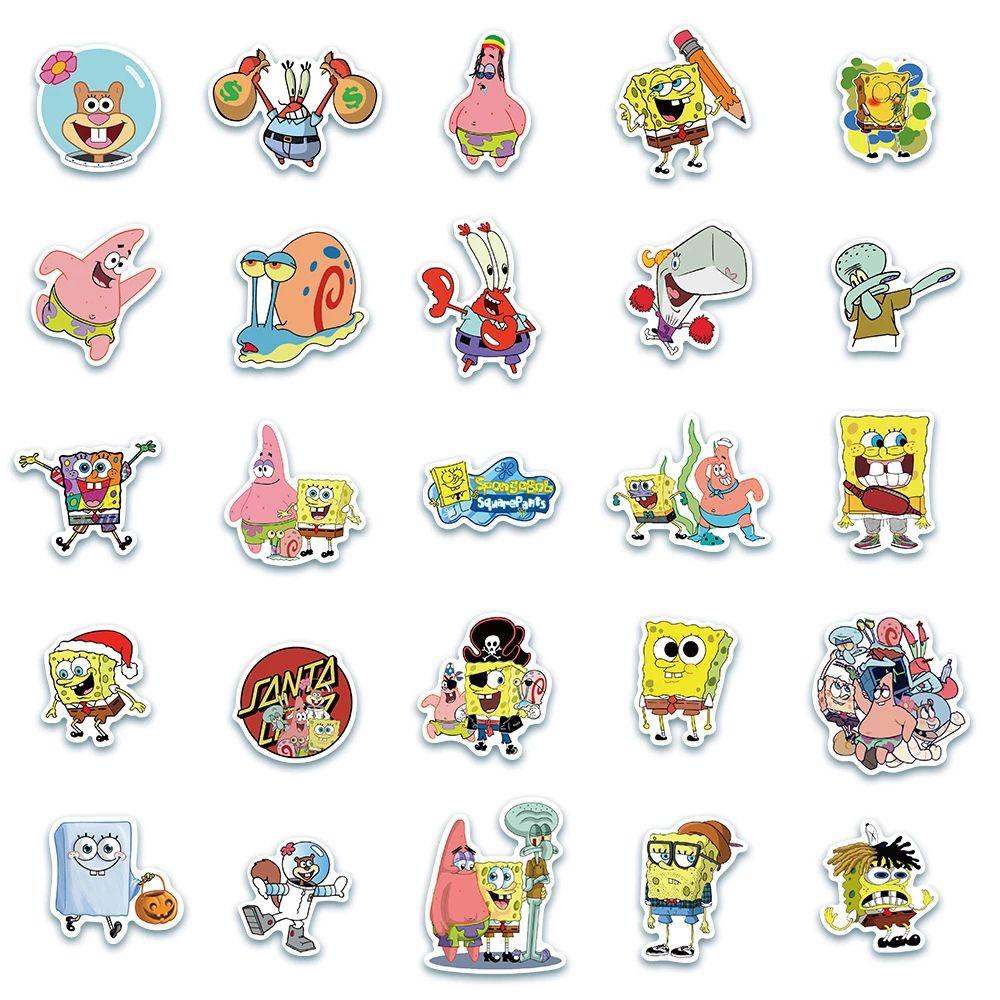 DELMER Creativity SpongeBobs Stickers DIY Scrapbooking Graffiti ...