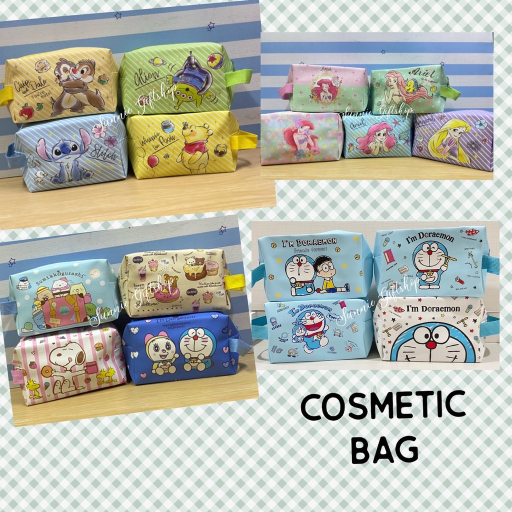 พร้อมส่ง กระเป๋าเครื่องสำอางค์ Travel Pack ลายการ์ตูน