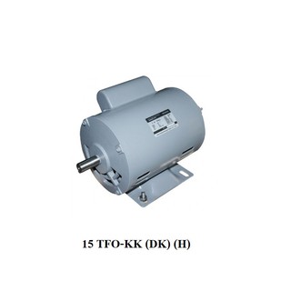 มอเตอร์ไฟฟ้า MOTOR ฮิตาชิ HITACHI รุ่น 15 TFO-KK (DK) (H) ชนิดหุ้มมิด 1,450 รอบ (4P) 220/380V ขาตั้งพื้น (3สาย) IP55