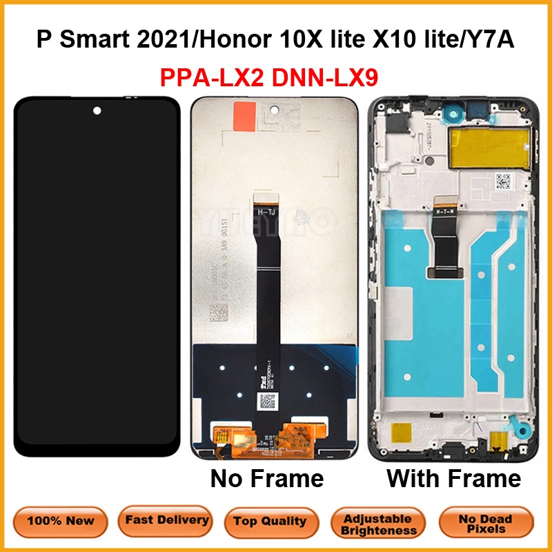 Display For Huawei Honor 10X lite X10 lite DNN-LX9 Y7A LCD Display Touch Screen Digitizer For Huawei