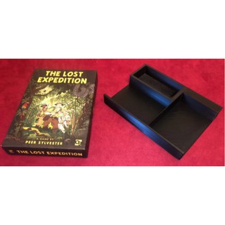 The Lost Expedition Boardgame: game box insert (Sleeved Cards)